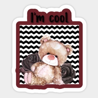 I’m Cool Sticker